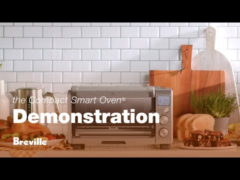 Breville Compact Smart Toaster Oven, Brushed Stainless Steel, BOV650XL