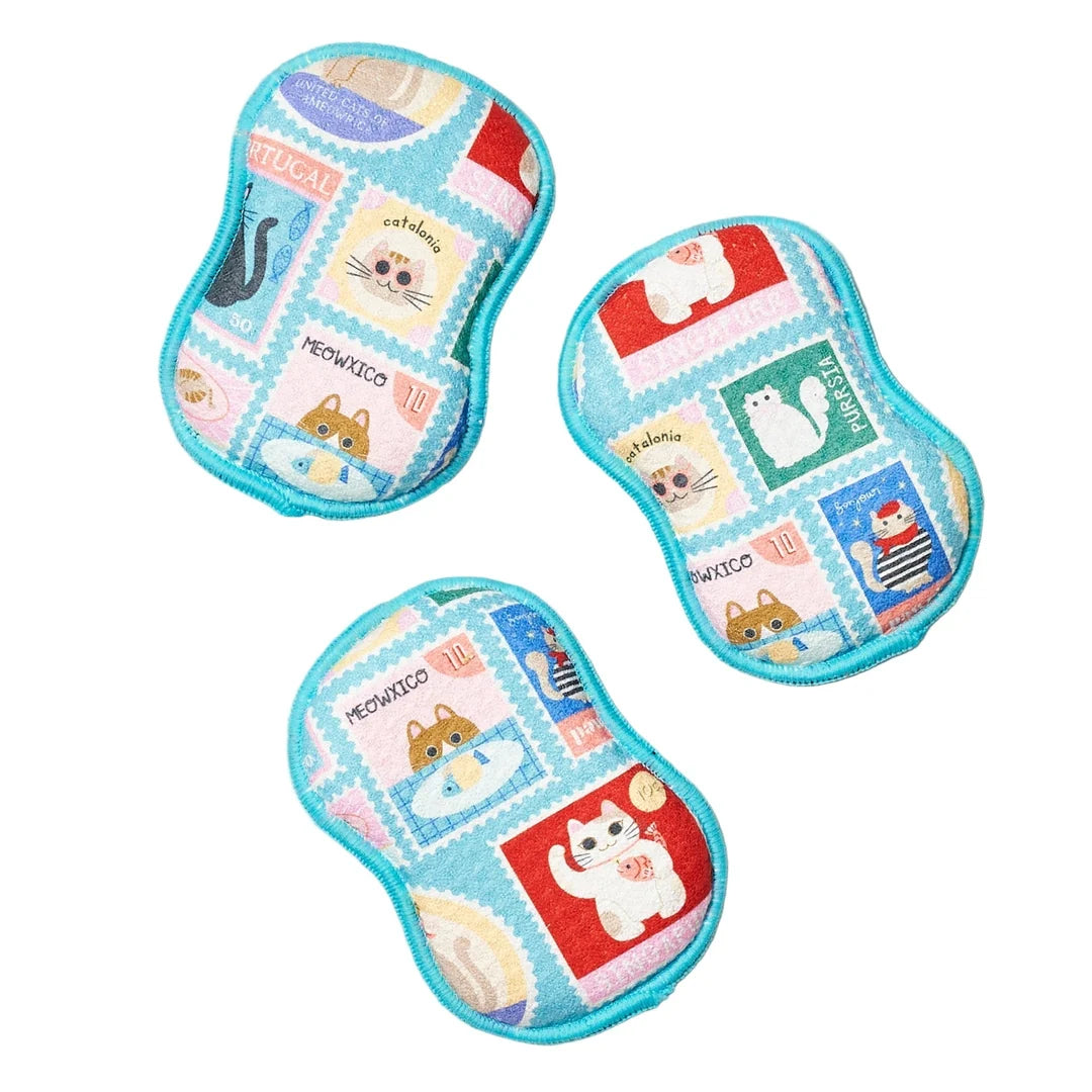 Once Again - Multicolor Sponges (Set of 3)