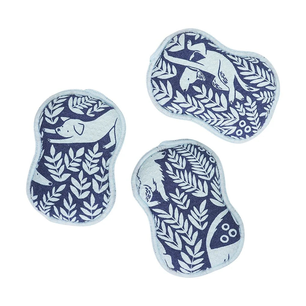 Once Again - Multicolor Sponges (Set of 3)