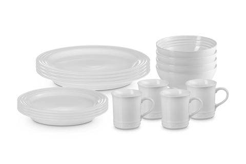 Le Creuset - Vancouver 16-Piece Dinnerware Set