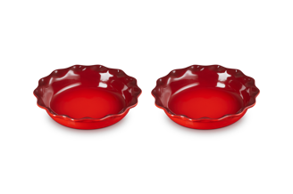 Le Creuset - Heritage Fluted Pie Dish, Set of 2