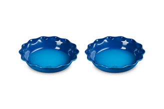 Le Creuset - Heritage Fluted Pie Dish, Set of 2