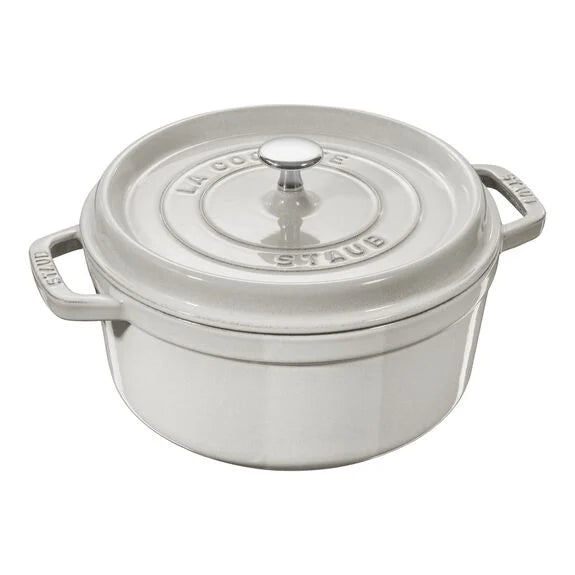 STAUB CAST IRON - 2.75 QT, ROUND COCOTTE