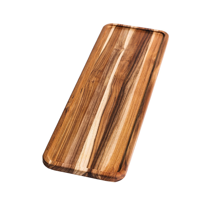 Teak Haus - ESSENTIAL RECTANGLE SERVING TRAY 20 x 6 x 0.5 in