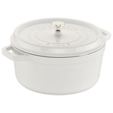 STAUB CAST IRON -  5.5-QT ROUND COCOTTE