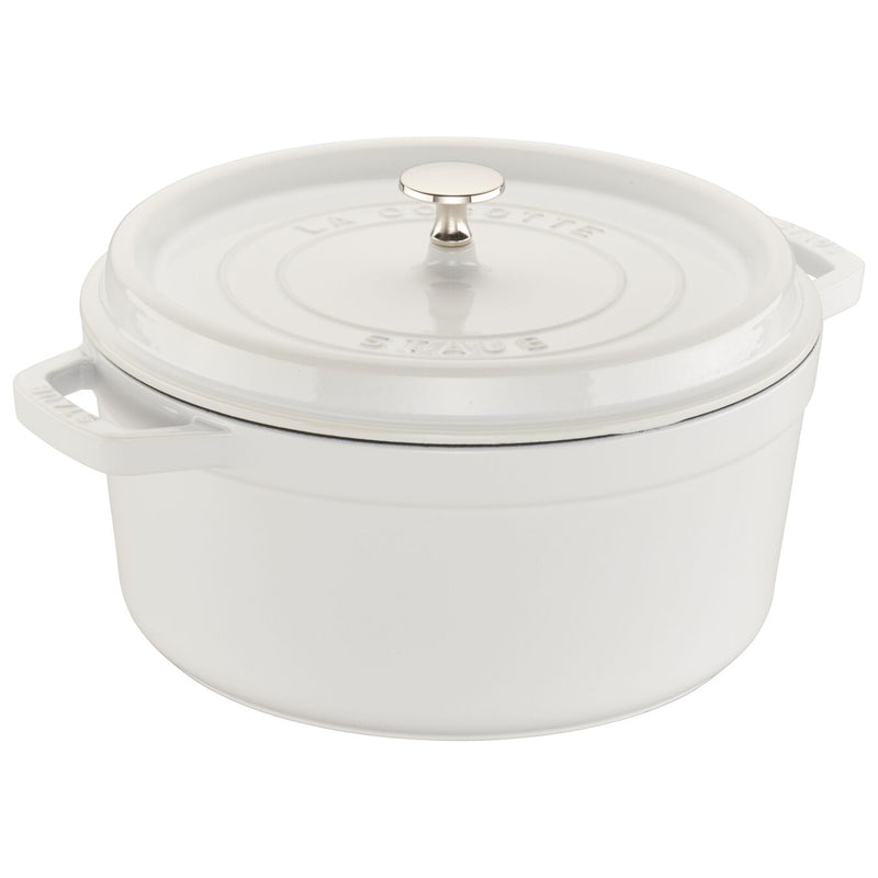 STAUB CAST IRON -  5.5-QT ROUND COCOTTE