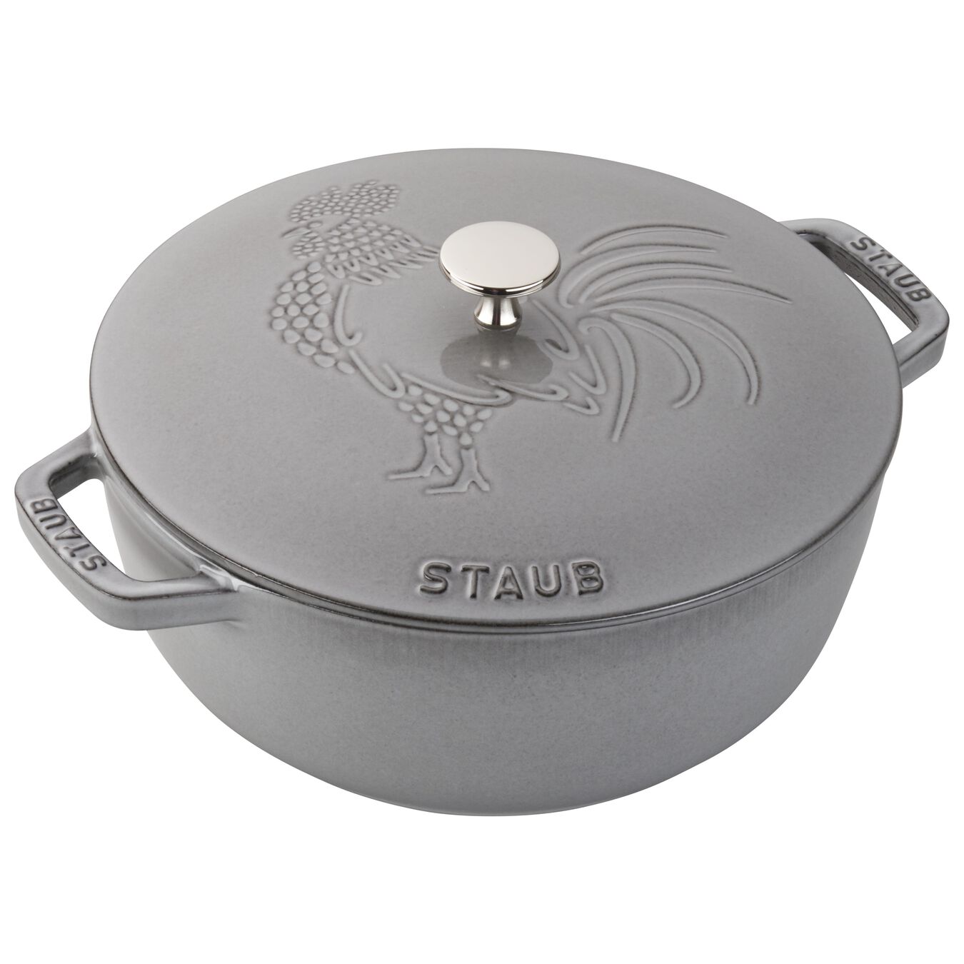 STAUB CAST IRON -  3.75 QT FRENCH OVEN