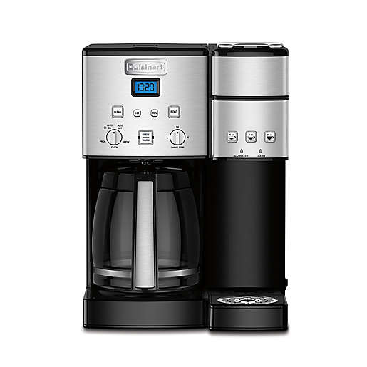 Cuisinart - 12 CUP COFFEEMAKER AND SINGLE-SERVE BREWER