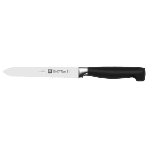 Zwilling Four Star - 5-INCH SERRATED UTILITY KNIFE