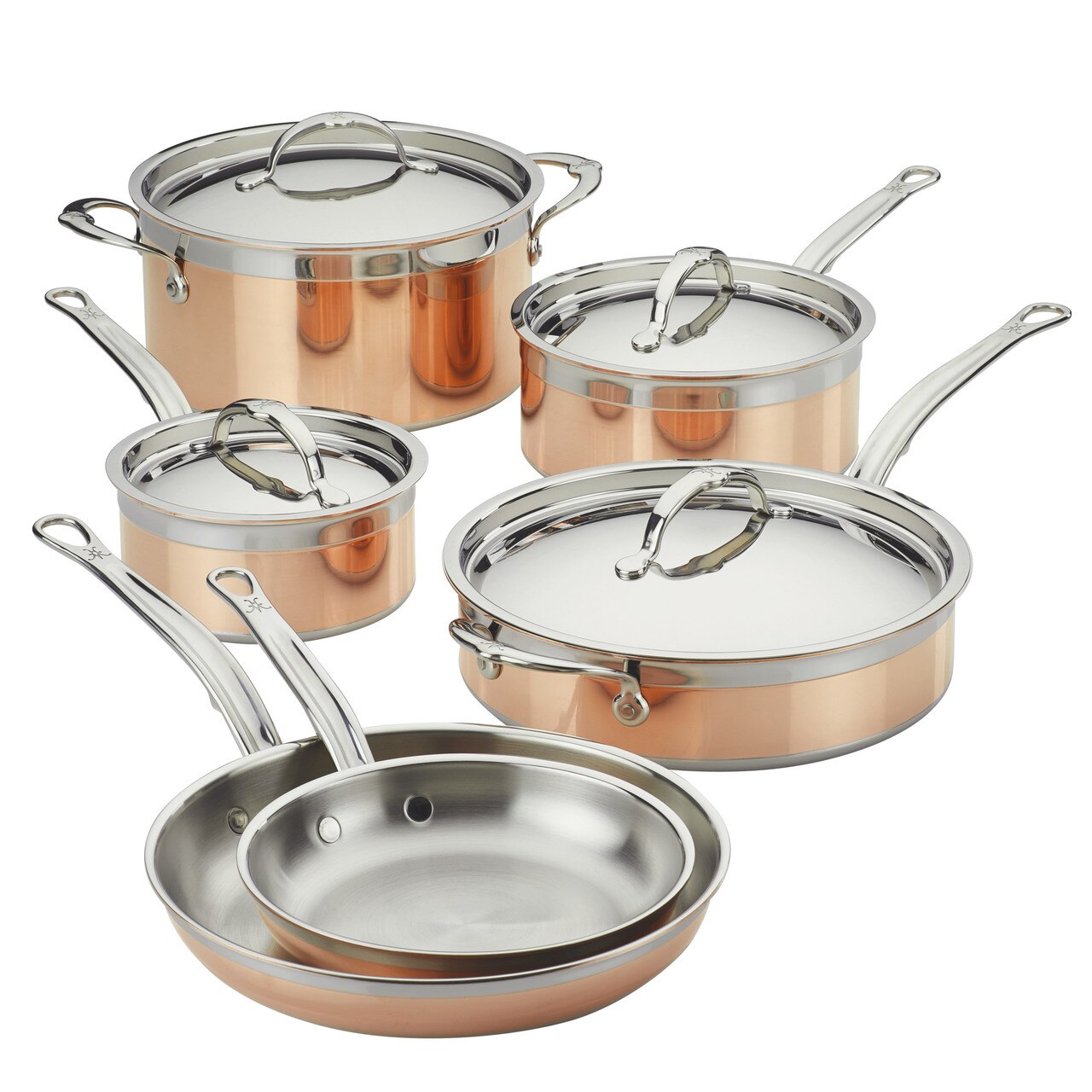 Hestan CopperBond Induction Copper Ultimate Set, 10-Piece