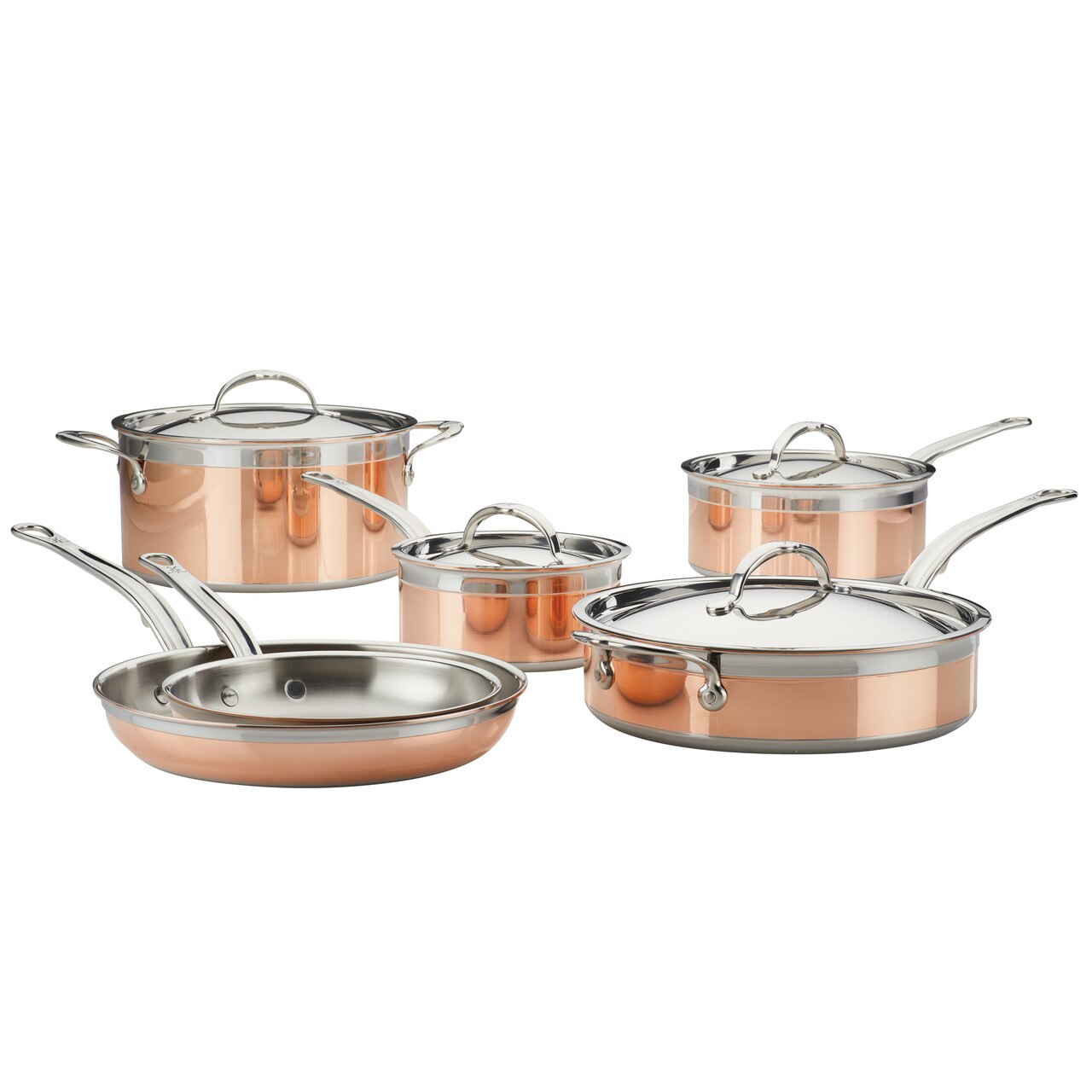 Hestan CopperBond Induction Copper Ultimate Set, 10-Piece