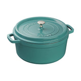 STAUB CAST IRON -  5.5-QT ROUND COCOTTE