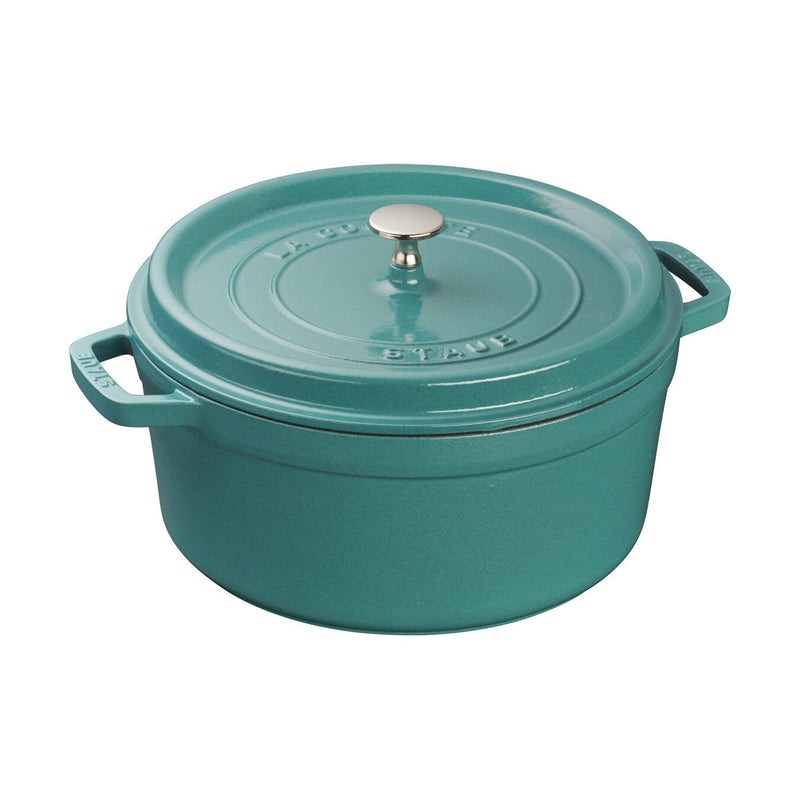 STAUB CAST IRON -  5.5-QT ROUND COCOTTE