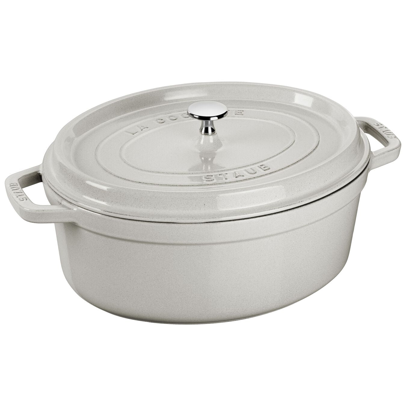 STAUB CAST IRON -  7-QT, OVAL COCOTTE
