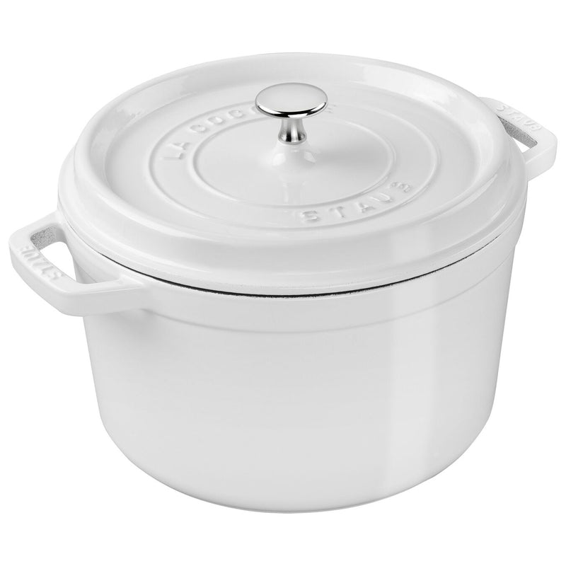 STAUB CAST IRON - 5 QT, ROUND TALL COCOTTE