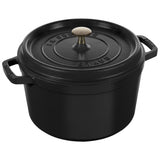 STAUB CAST IRON - 5 QT, ROUND TALL COCOTTE