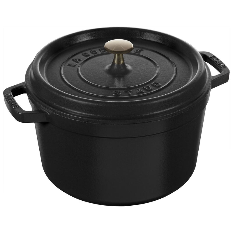STAUB CAST IRON - 5 QT, ROUND TALL COCOTTE