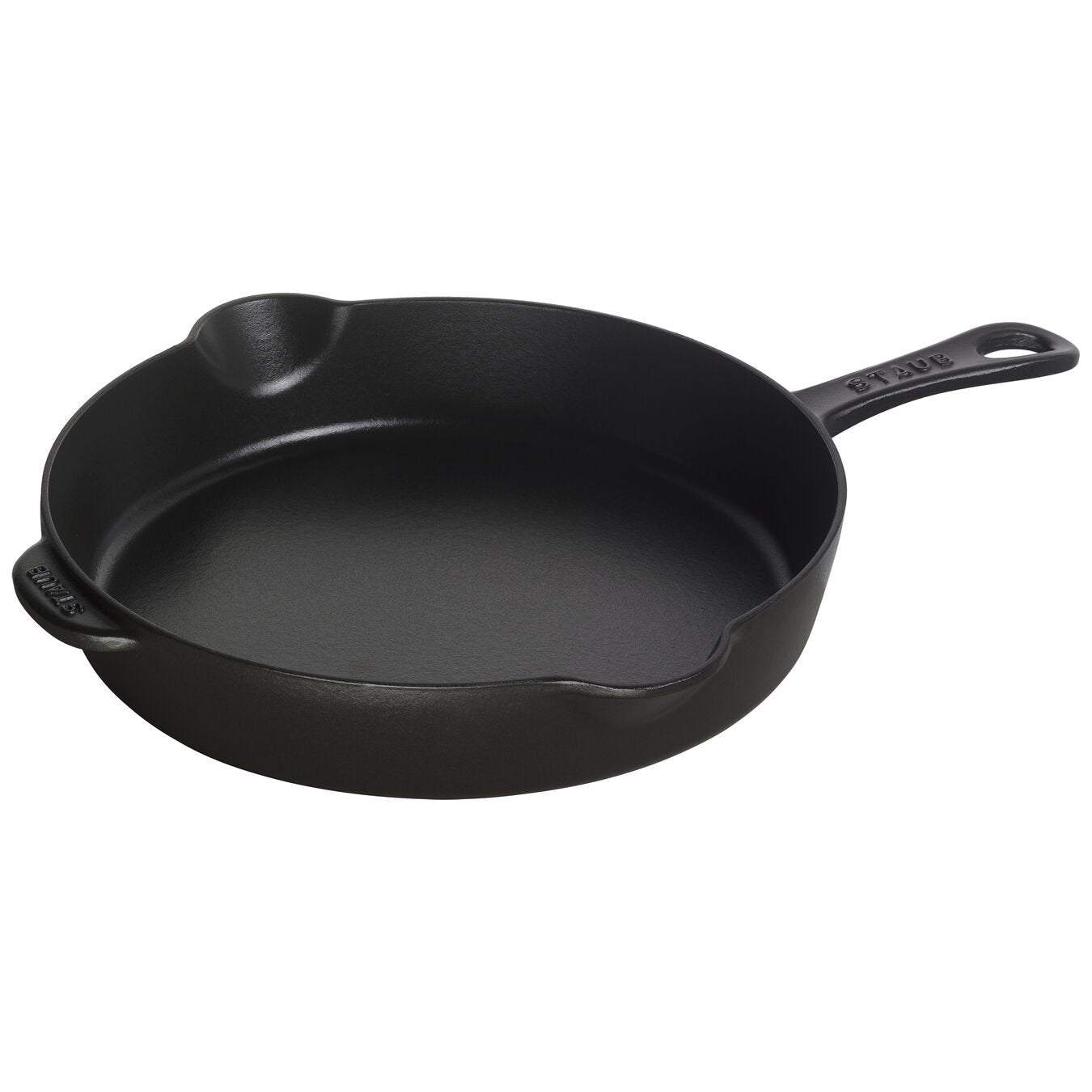 STAUB CAST IRON -  11-INCH DEEP FRYING PAN