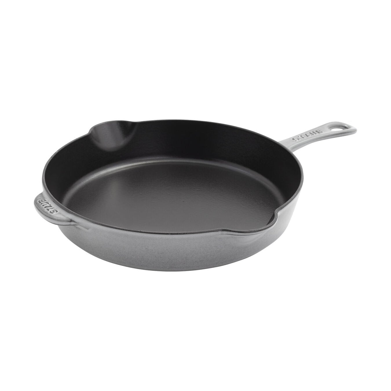 STAUB CAST IRON -  11-INCH DEEP FRYING PAN