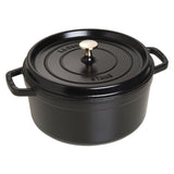 STAUB CAST IRON -  5.5-QT ROUND COCOTTE