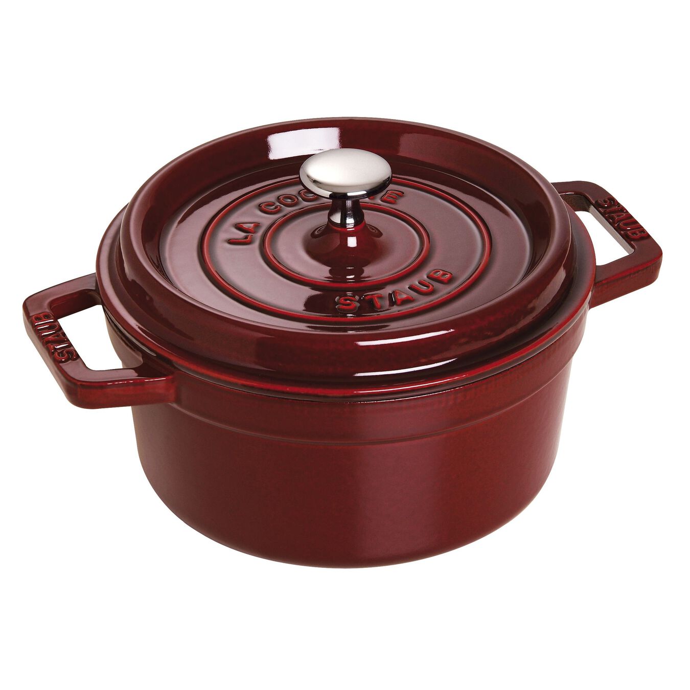 STAUB CAST IRON - 2.75 QT, ROUND COCOTTE