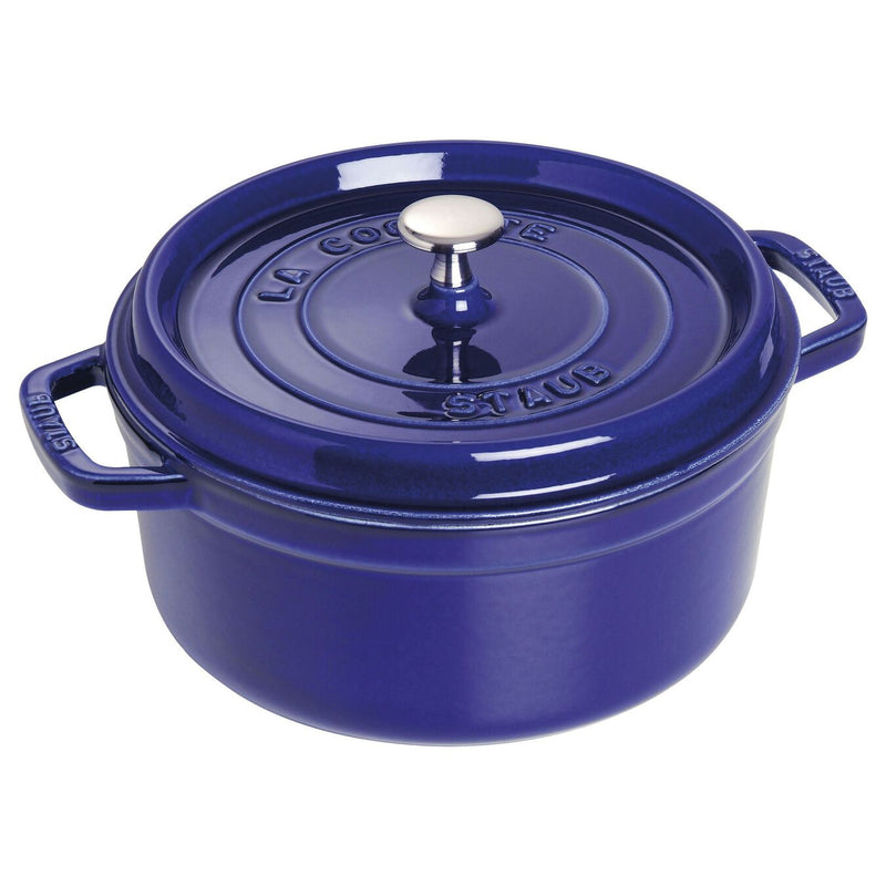 STAUB CAST IRON -  5.5-QT ROUND COCOTTE
