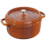 STAUB CAST IRON -  5.5-QT ROUND COCOTTE