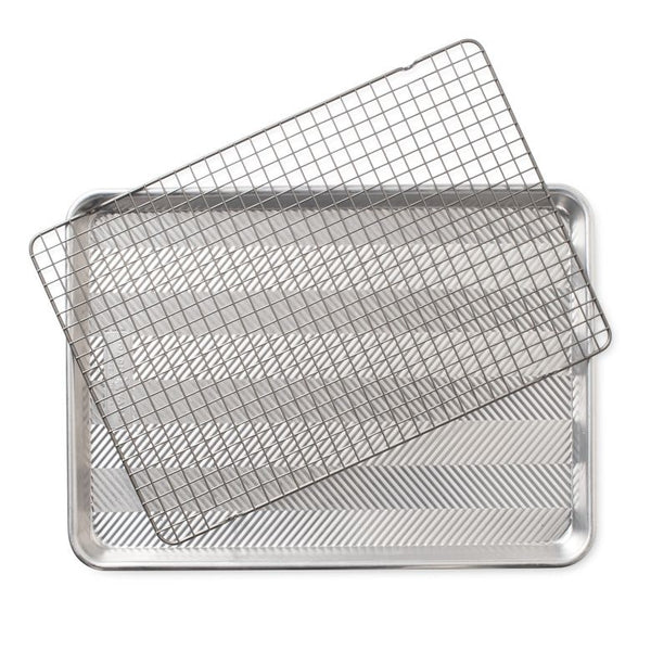 Nordic Ware - Prism Half Sheet with Oven-Safe Nonstick Grid