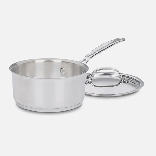 Cuisinart - Chef's Classic Stainless Saucepan With Cover