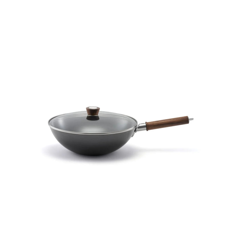ZWILLING - DRAGON 12-INCH, CARBON STEEL, WOK, BLACK MATTE
