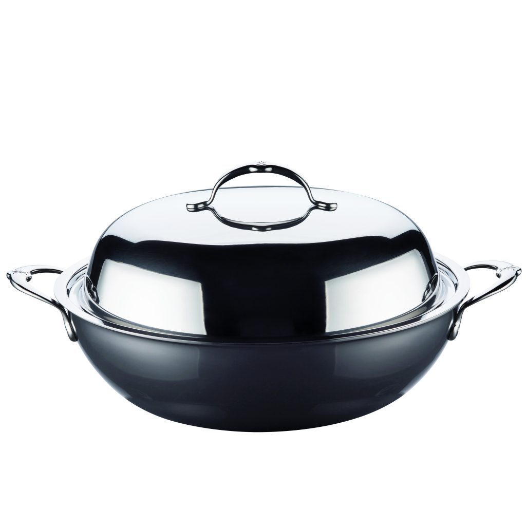 HESTAN NANOBOND TITANIUM - 14" / 34 cm Covered Wok