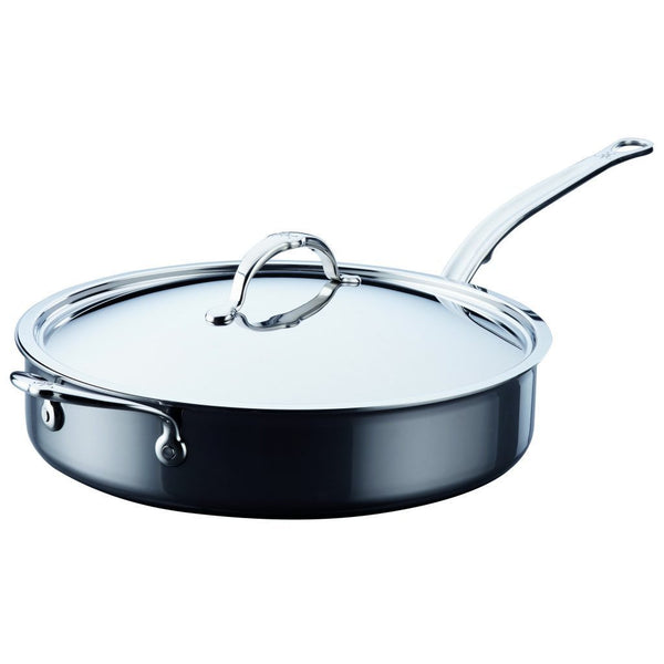 HESTAN NANOBOND TITANIUM - 5qt / 30cm Covered Sauté Pan with Helper Handle