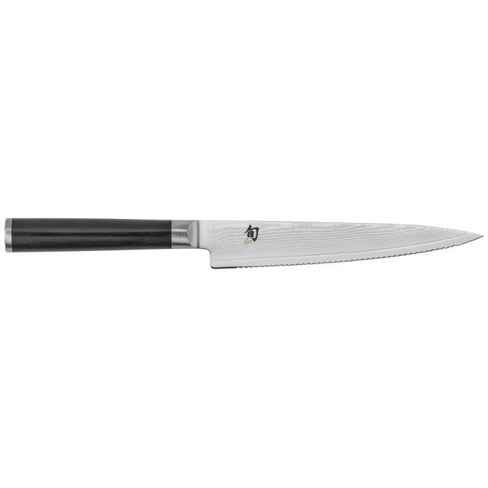 Shun - Classic Serrated Utility  6"