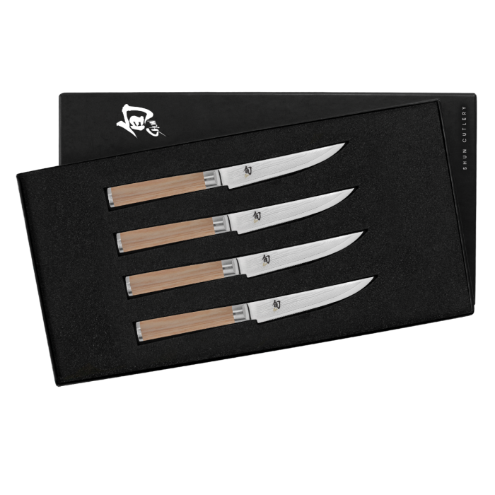 Shun - Classic Blonde 4 Pc Steak Knife Set