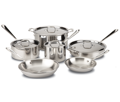 All Clad d3 - 10 Piece Set