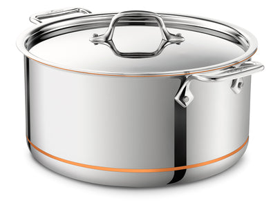 Hestan CopperBond 6 QT Covered Stock Pot