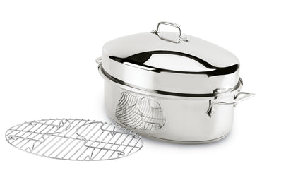 All Clad d3 - Covered Oval Roaster