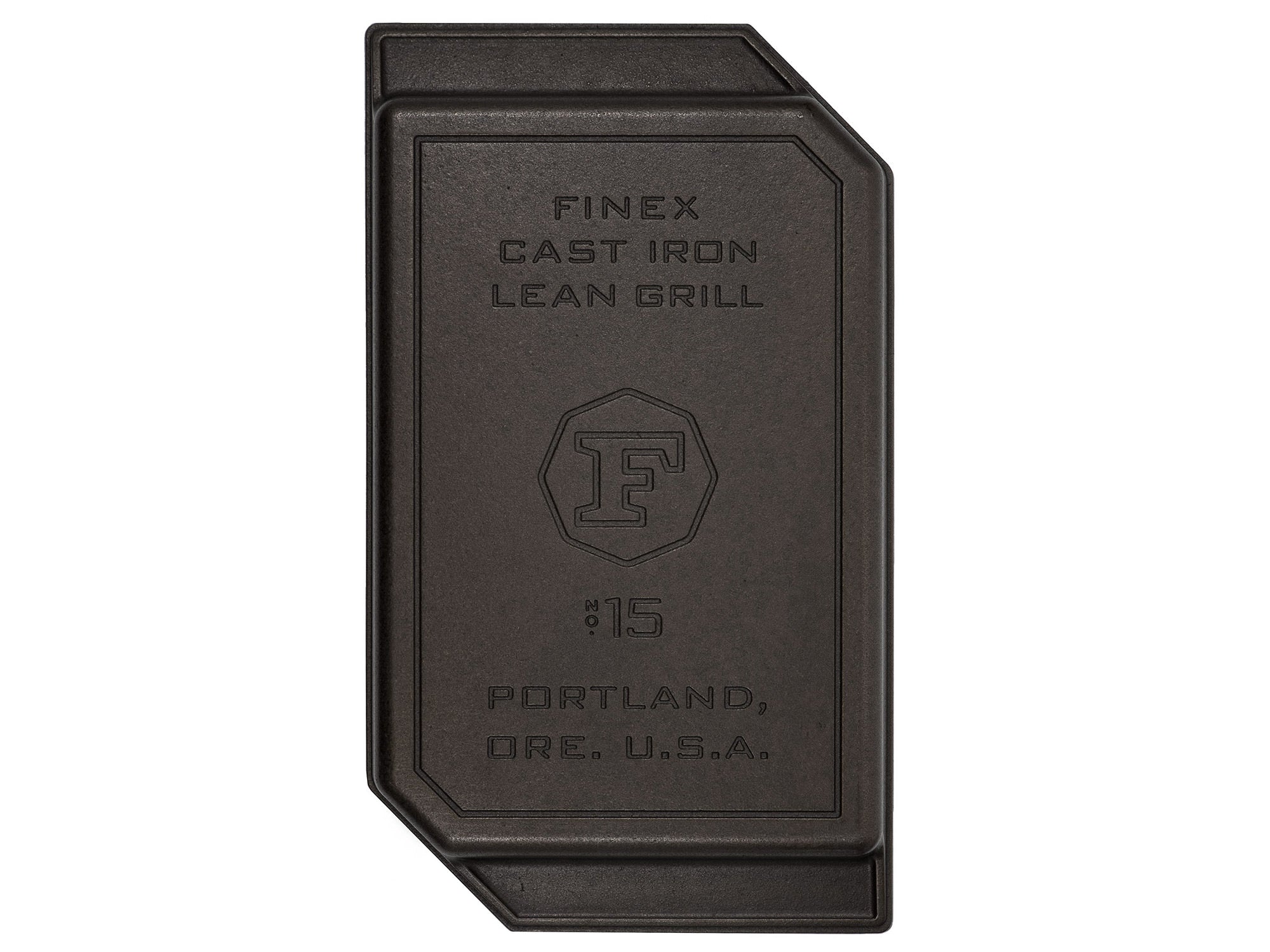 Finex - 15" Cast Iron Lean Grill Pan