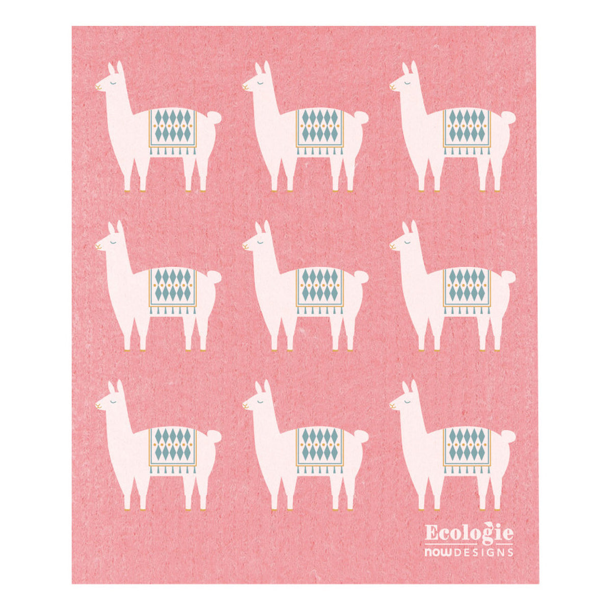 Now Designs Ecologie  - Lupe Llama Swedish Dishcloth