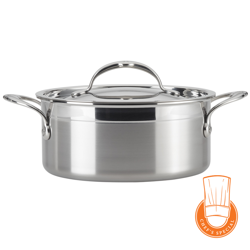 Hestan ProBond Professional Clad Stainless Steel - 3 Qt Soup Pot