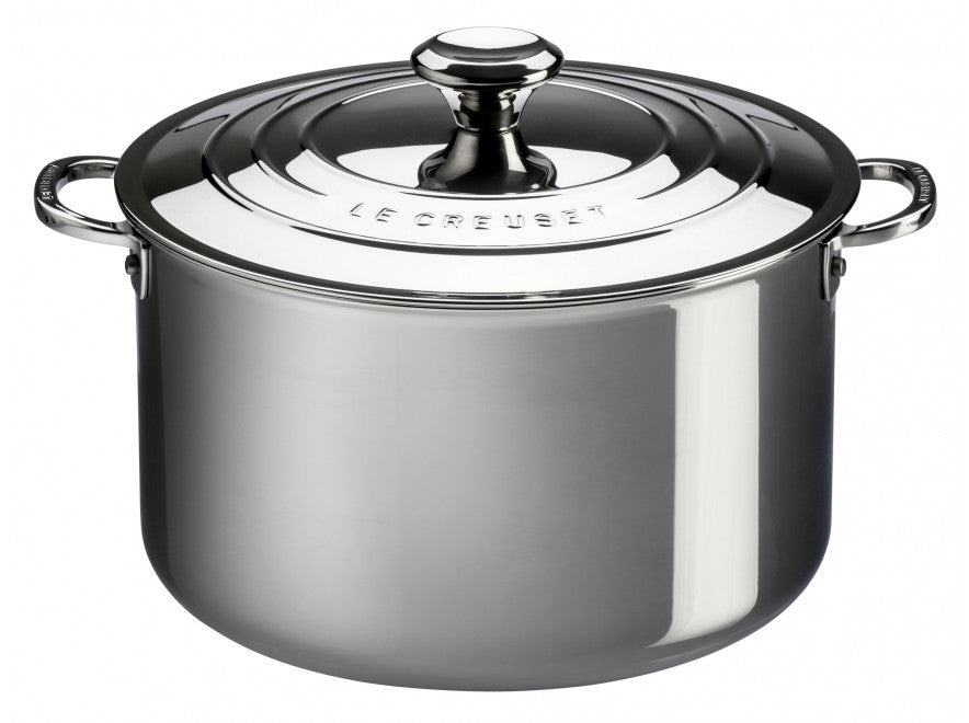 MARSKITOP Stockpots Stainless Steel 3 qt, Nonstick Stock Pot with Glass Lid Soup Pasta Pot Double Handle Induction Stockpots Small Cooking