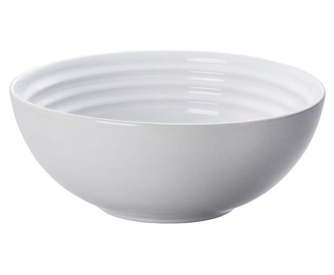 Le Creuset - Set of (4) 6.5" Soup Bowls - White