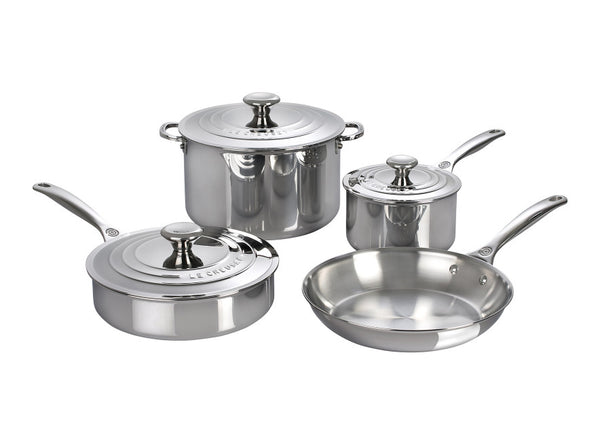 Le Creuset - 7-Piece Stainless Steel Set