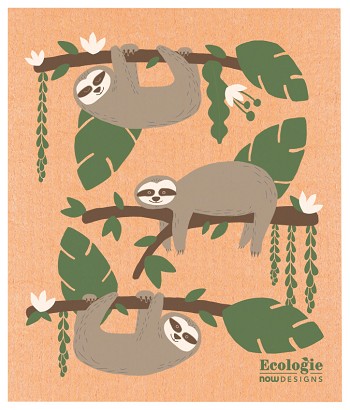 Now Designs Ecologie  -  Sloth Swedish Dishcloth